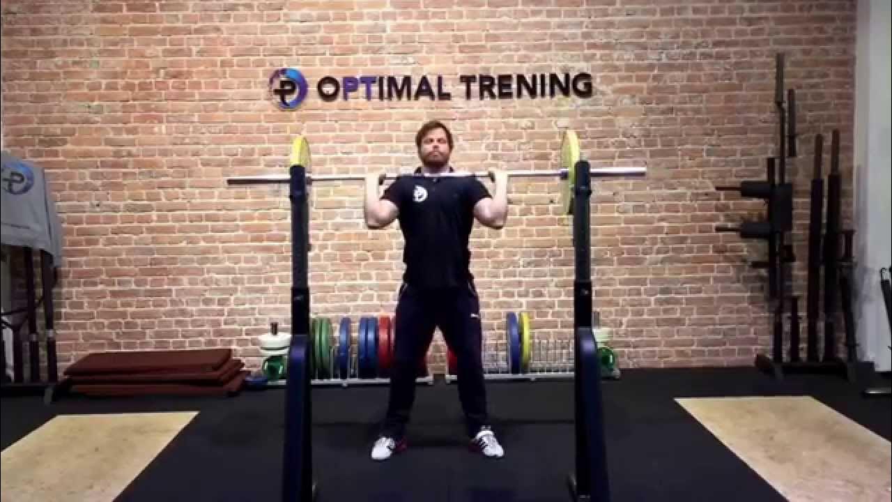 Kick støt teknikk / power jerk technique YouTube