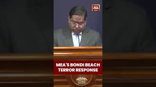 Indias Response To Bondi Beach Terror Attack India Today
