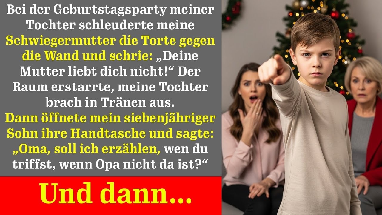 Geburtstag eskaliert  Als mein Sohn Omas Geheimnis vor allen enthüllte