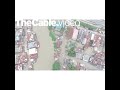 Flooded houses at Owode Elede, Lagos
