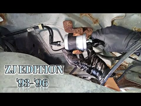 JEEP FUEL FILTER REPLACEMENT - YouTube