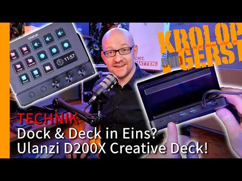 Dock & Deck in One? Ulanzi D200X Creative Dock! 📷 Krolop&Gerst