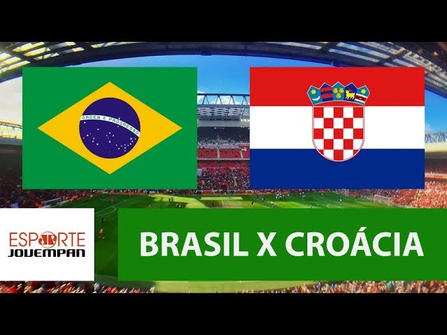 Amistoso Brasil x Croácia antes da Copa