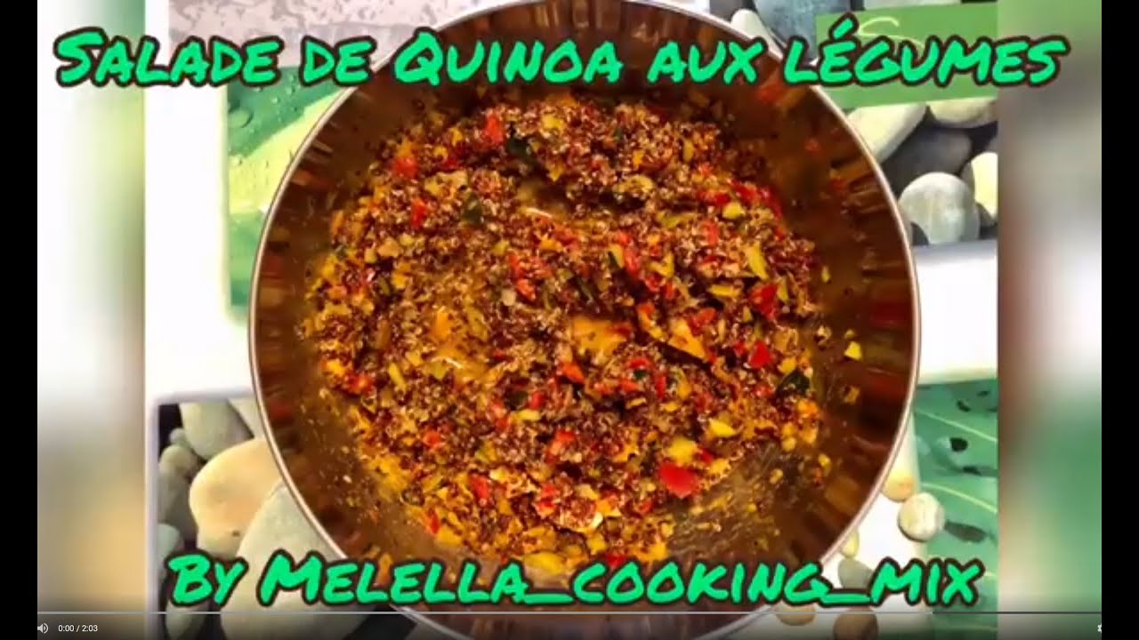 Salade de Quinoa aux légumes au Thermomix®