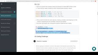Module 0 - Operators and Methods - Booleans - Part 2