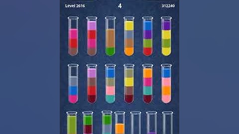 Ball Sort : Puzzle game Level 2611 - 2620 Walkthrough | PuzzleChallenge ✔️