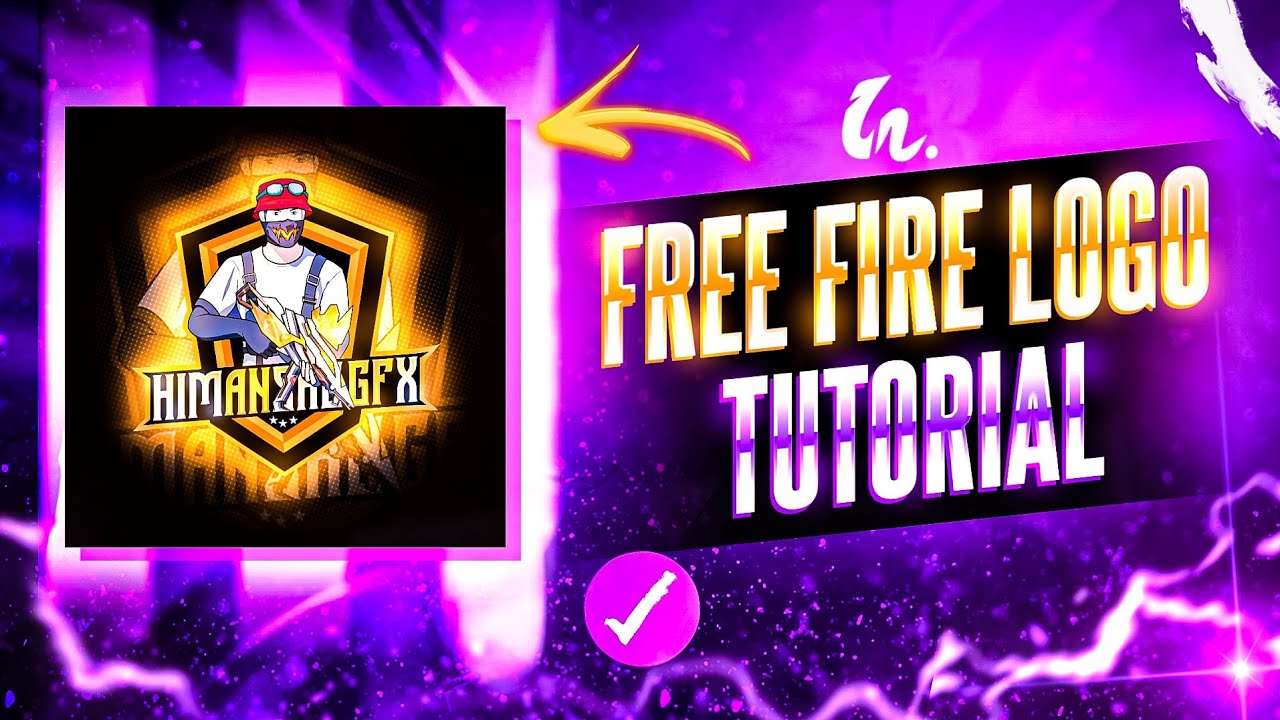 How to make a free fire logo / Logo tutorial / #logo #fflogo