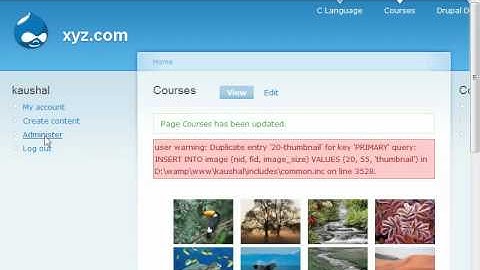 Drupal IMCE Module Part 2
