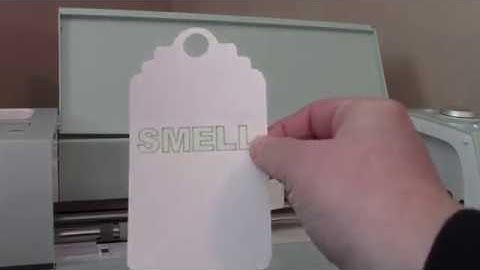 Cricut - How to write and cut tags! drawing with cricut writing in design space