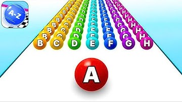 New Satisfying Mobile Game Big Update Freeplay Ball Merge Run 2048 Top Gameplay Walkthrough Android