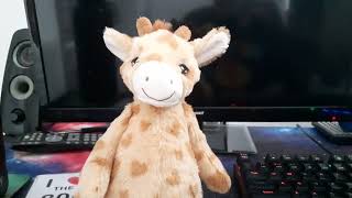 Geoffrey The Giraffe's Debut