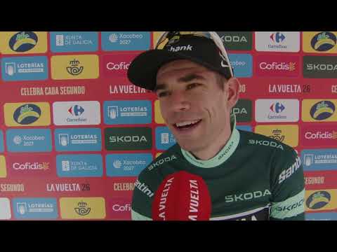 Video Wout van Aert : I found myself alone... on stage 10 in La Vuelta 2026
