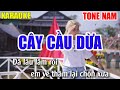 Cây Cầu Dừa Karaoke Tone Nam - Beat Karaoke Cha Cha Cha Nhạc Sống 2022 - Lâm Organ