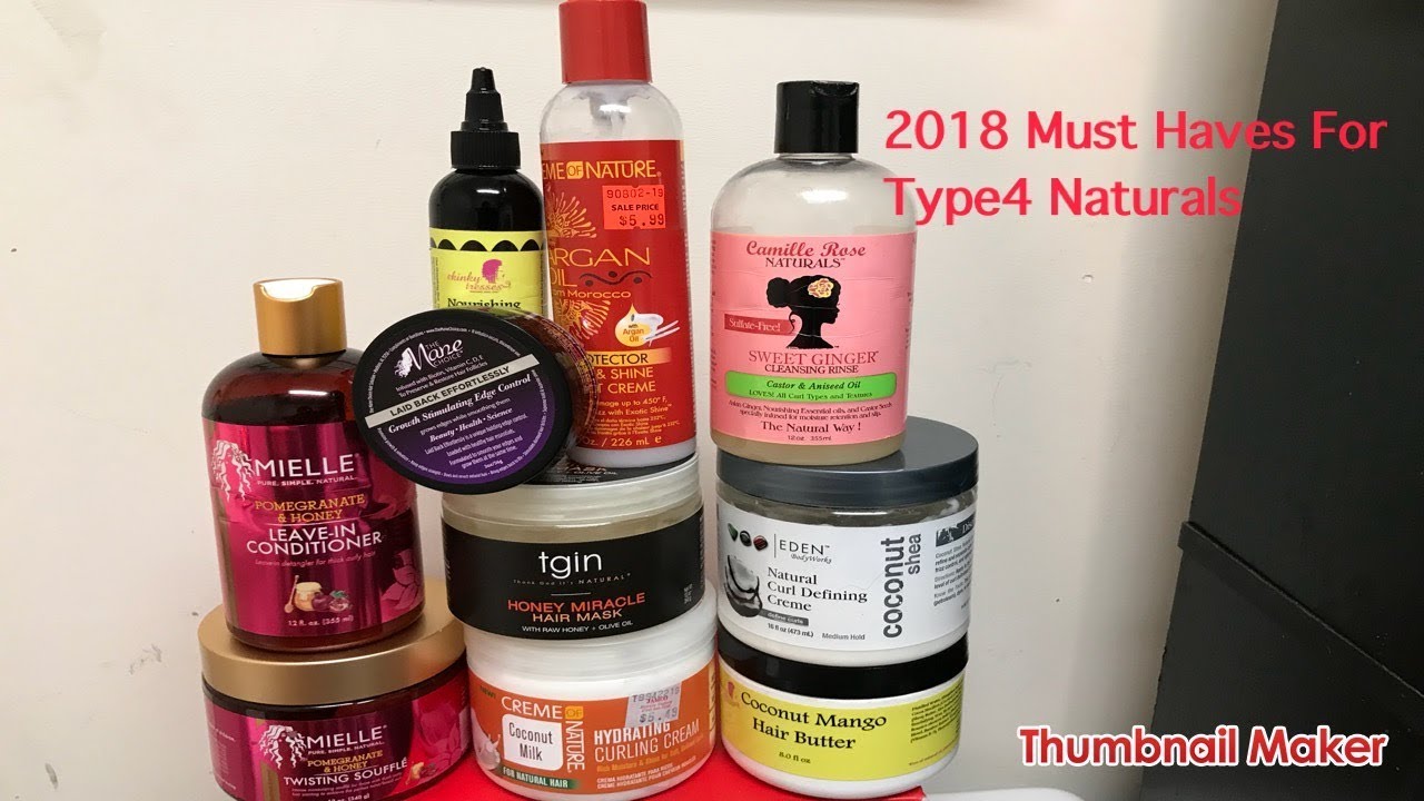 A Type4 Naturals Must Have Products In 2018 Youtube