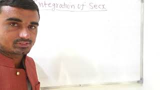 integral of secx - Mathematics In Hindi