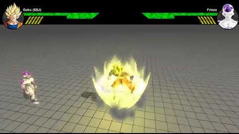 DBZ fangame made in Unity 5 (WIP)