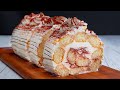 No eggs and WITHOUT BAKING! You will be tempted to prepare this Tiramisu roulade|