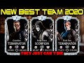 New Best Team in MK Mobile 2020. Double Terminator Team CAN'T LOSE! Epic MAXED Gameplay.