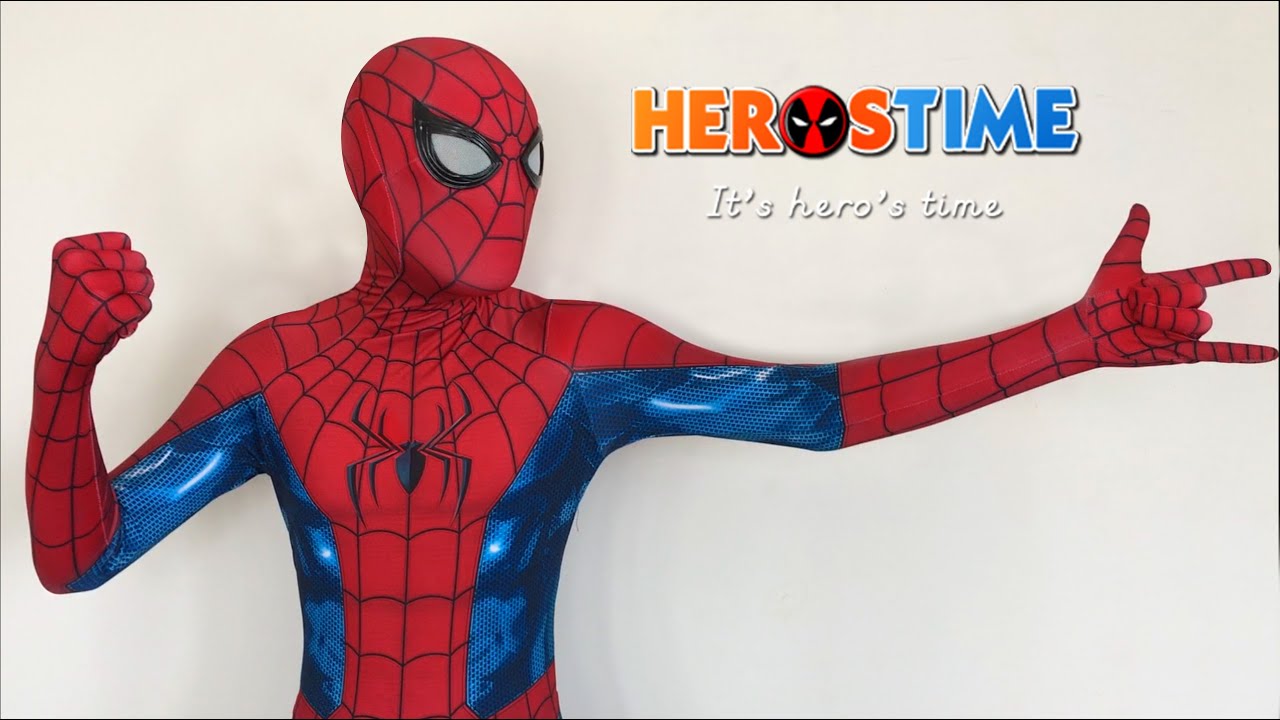 Spiderman No way home Unboxing New Red & Blue suit!! Gift from Bully  Maguire - YouTube