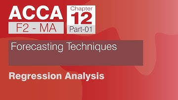 ACCA F2(MA) Ch12P01 Regression analysis (urdu/hindi)