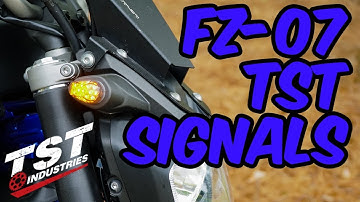 FZ07 Turn Signals from TST Industries