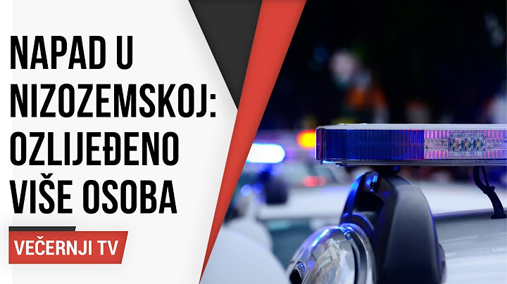 U napadu nožem u Nizozemskoj ranjeno više ljudi, među njima i policajac