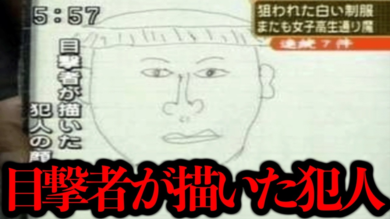 コラ画像なのか...？有名なおもしろ画像「目撃者が描いた犯人の顔」を調査【詳細不明画像】