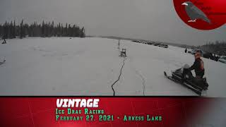 20210227 Arness Lake Ice Drag Racing - Vintage