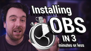 How To Install OBS & OBS Portable | OBS in 3