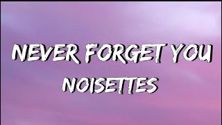 NEVER FORGET YOU (TRADUÇÃO) - Noisettes 