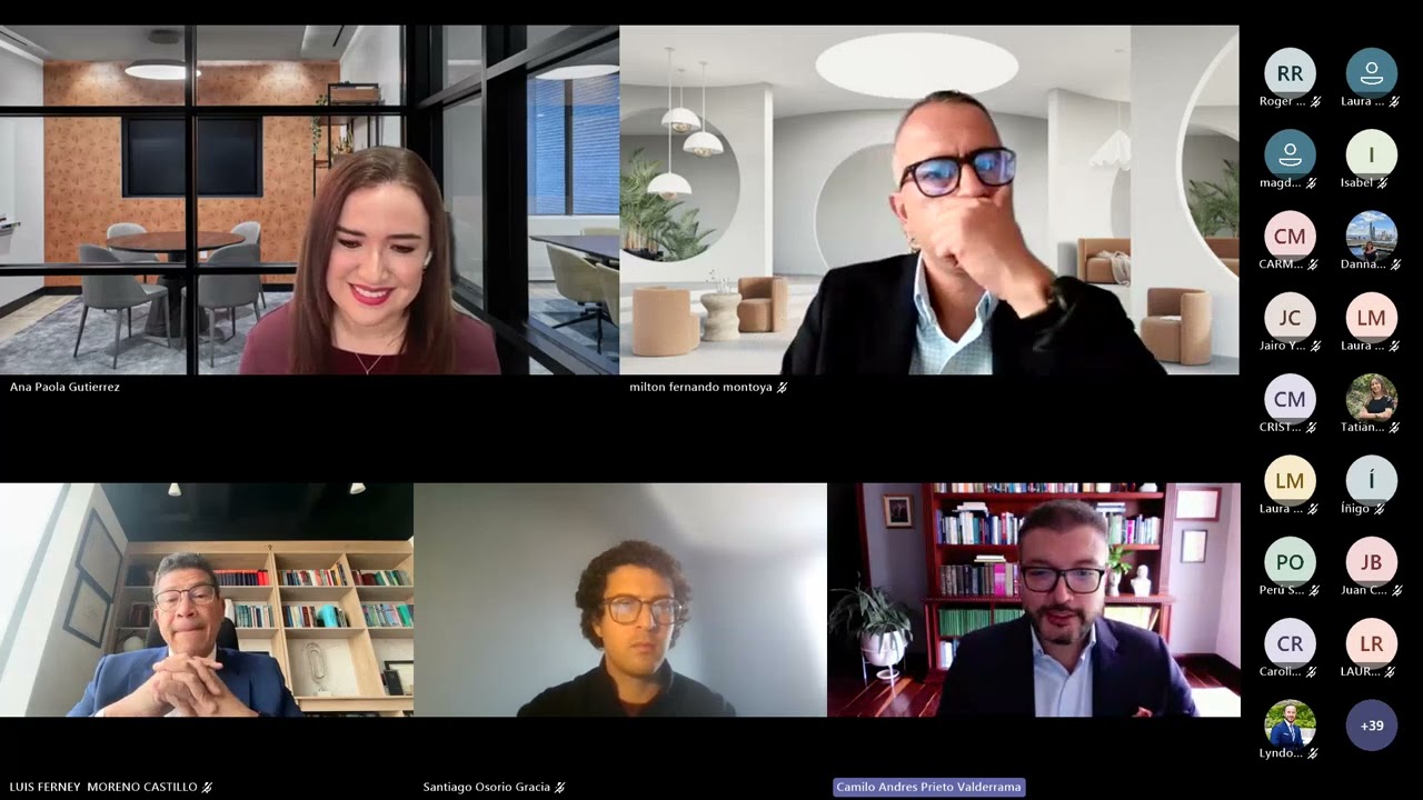 Webinar sobre la Ley Nuclear hacia la conformación de un derecho nuclear en Colombia