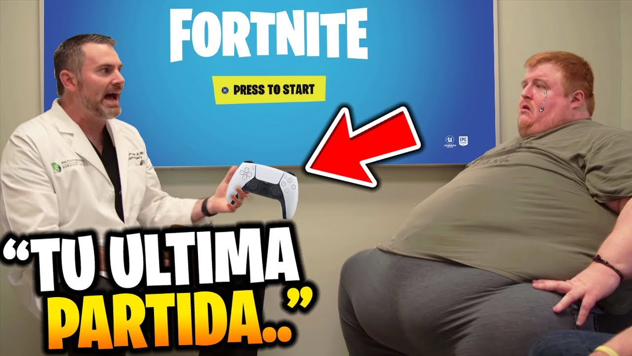 Doctor le Dice a Niño que es su ÚLTIMA Partida de Fortnite..