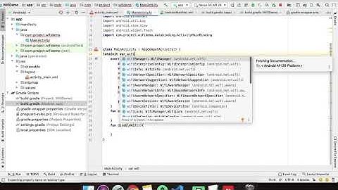 Disable and Enable Wifi programatically using Kotlin(Android Studio 4.0)