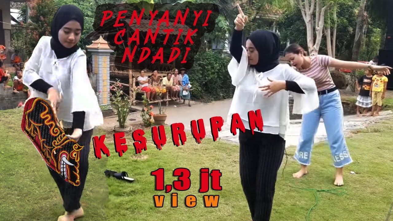 penyanyi ini kesurupan karena dengar musik jaranan