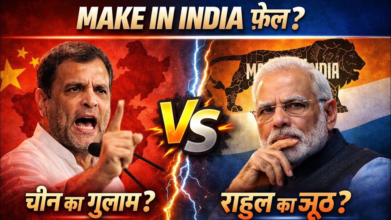 Make in India: फेल या पास? Rahul Gandhi के आरोपों का पूरा सच!