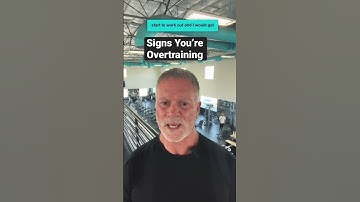 Fitness Tip Revealed: What Happens When You "Overtrain"? #shorts