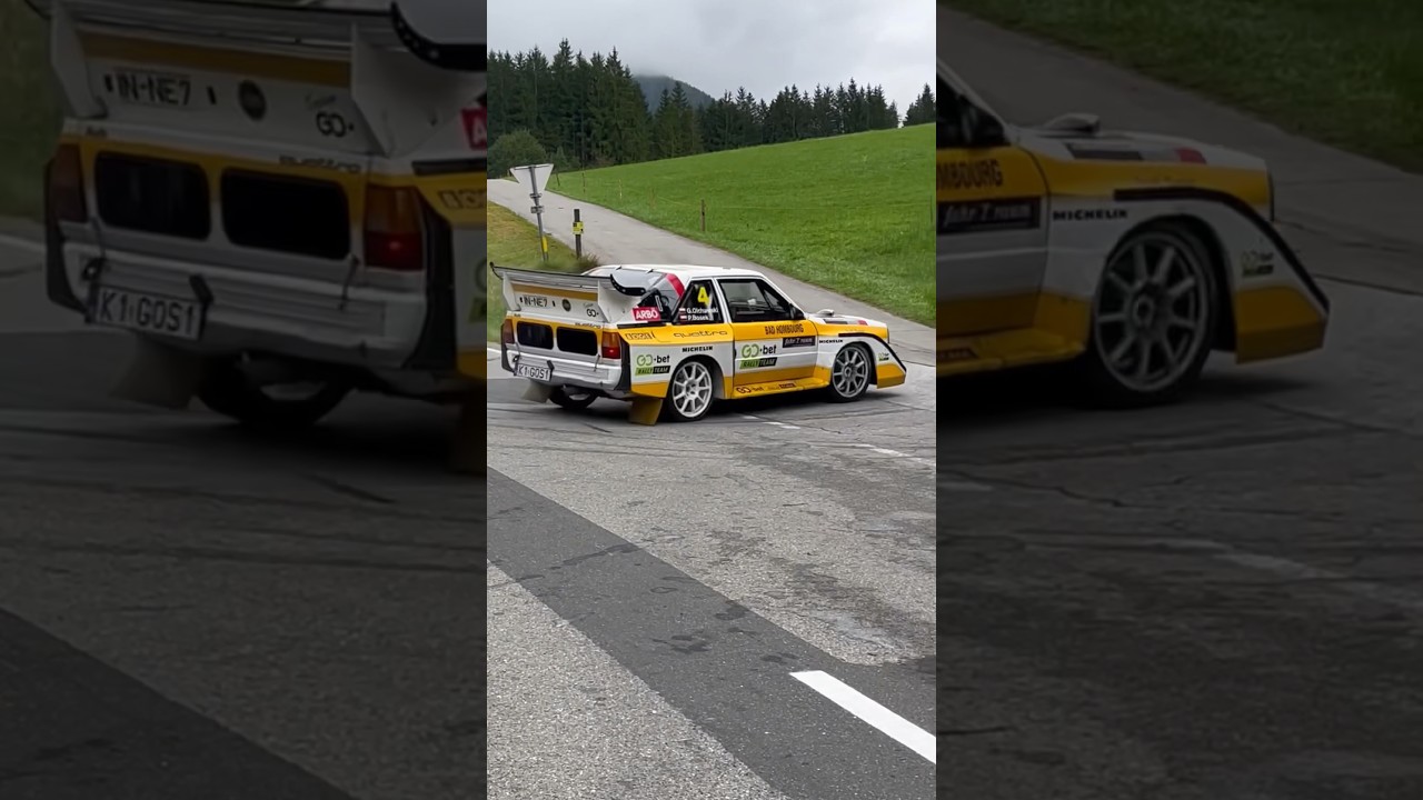 Audi Quattro S1 E2 | Historic Rally Action @ Austrian Rallye Legends 2023 