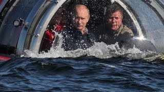 2013. Путин погрузился на дно Финского залива