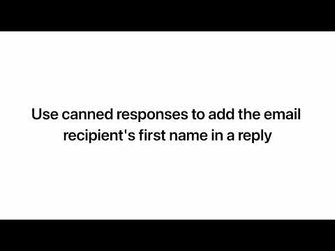 Missive Tips & Tricks: Use Canned Responses to Create Personalized Reply