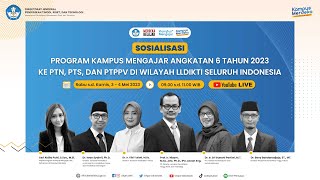 Download Lagu Sosialisasi Program Kampus Mengajar Angkatan 6 Tahun 2023 MP3