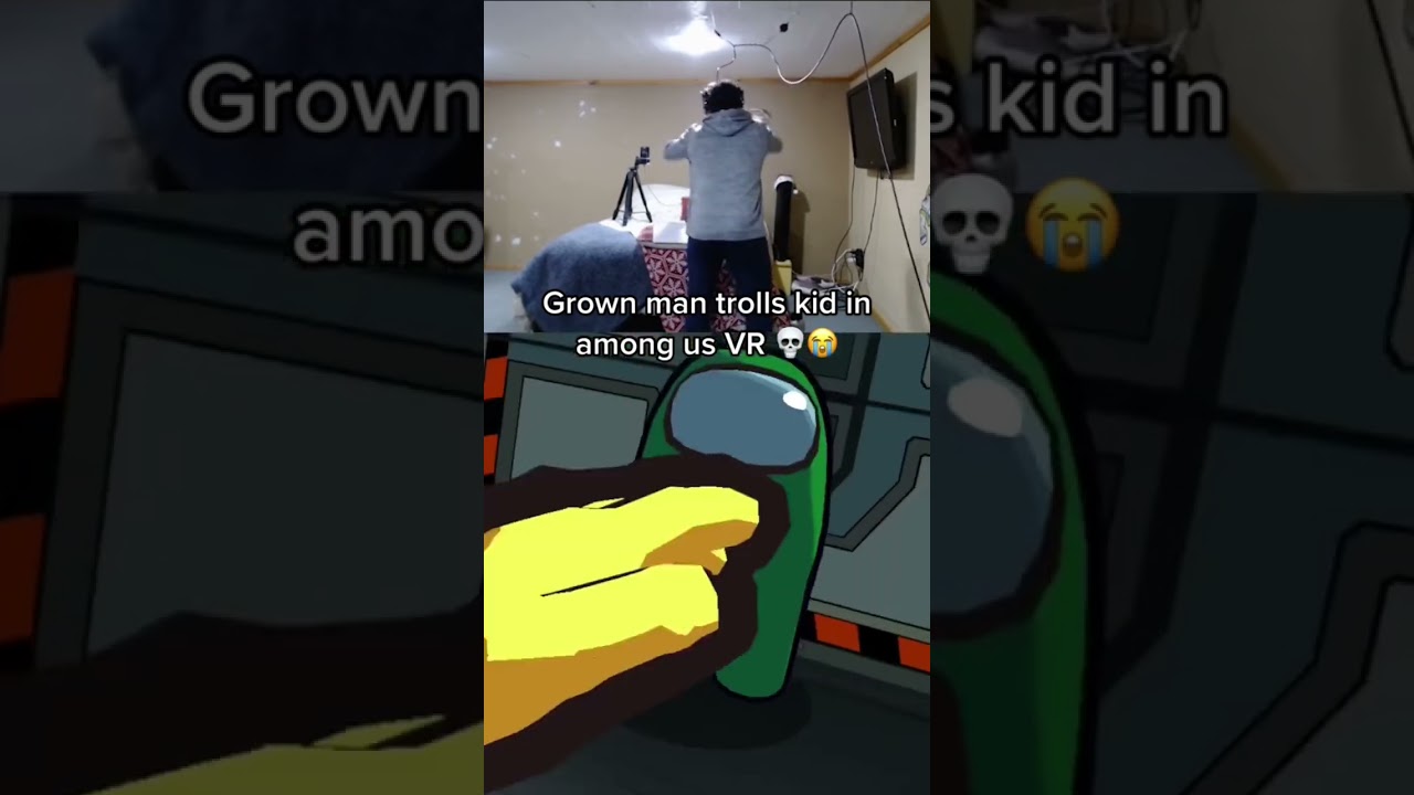 TROLLING KIDS IN AMONG US VR