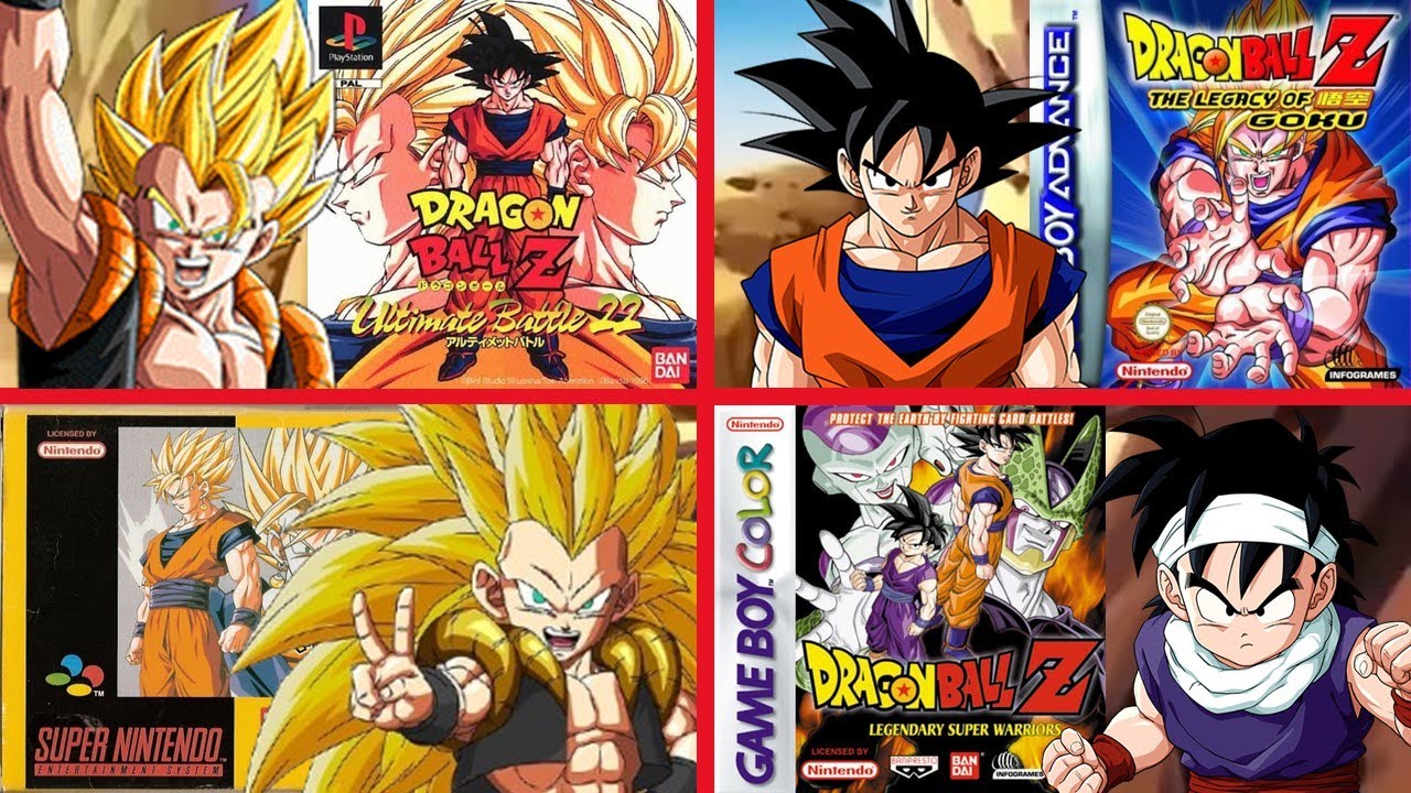 BAS-FONDS & JEUX PORTABLES ! | UB22 / BT4 / LEGACY OF GOKU / LEGENDARY WARRIORS