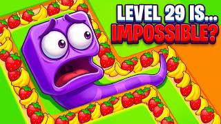 Snacky Dash (lvls 19-29) Gets SUPER HARD! 🐍 (Can We Survive Level 29)