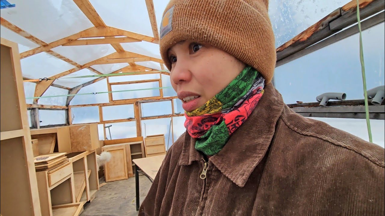 Marketplace Cabinets Seemed Perfect...Until | Off Grid Kitchen Build