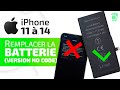 Changer la batterie sans message derreur sur iphone 11  14  tuto bricophone