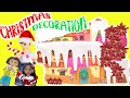 Disney Encanto Madrigal House Christmas Decorating with Mirabel, Isabela, Luisa, Bruno Dolls