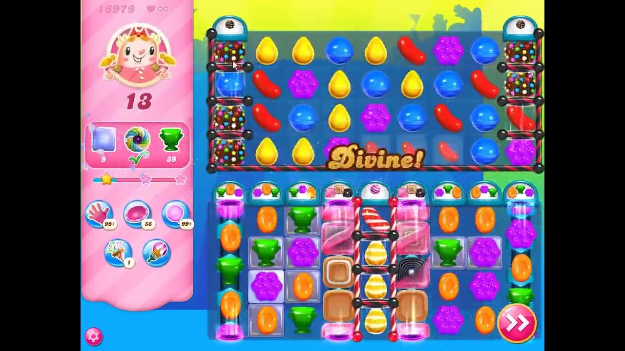Candy Crush Saga Level 16979 - NO BOOSTERS | SKILLGAMING ✔️