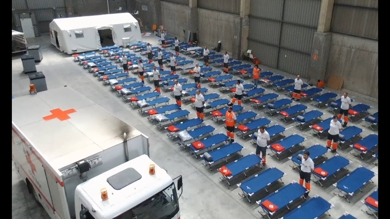 ERIE de Albergue y Avituallamiento de Bizkaia – Prácticas montaje camas y  PSA