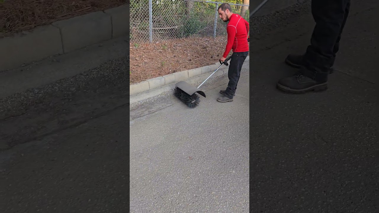 Milwaukee Power Broom WOW!