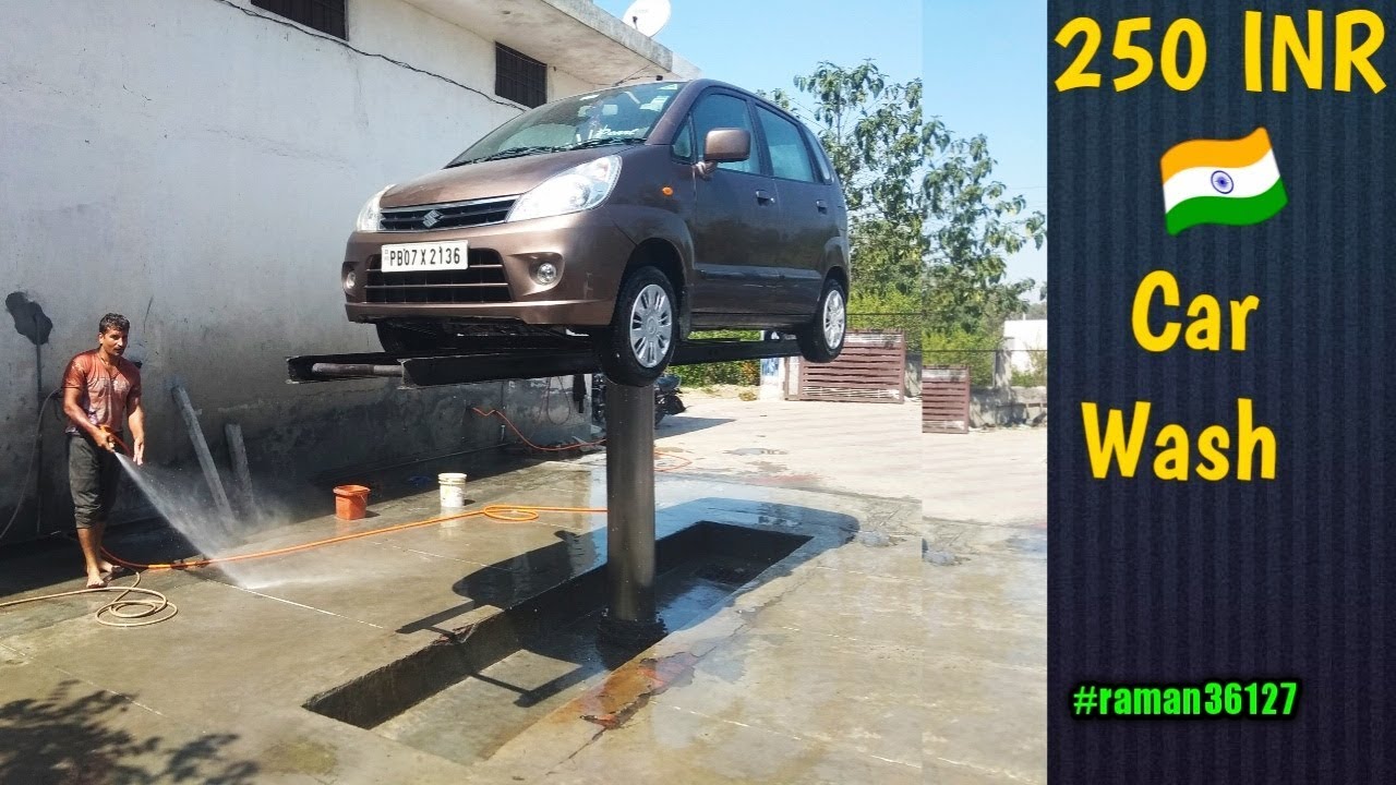Punjab,India 250 INR Car WashPerfectly Super Clean with Pressure